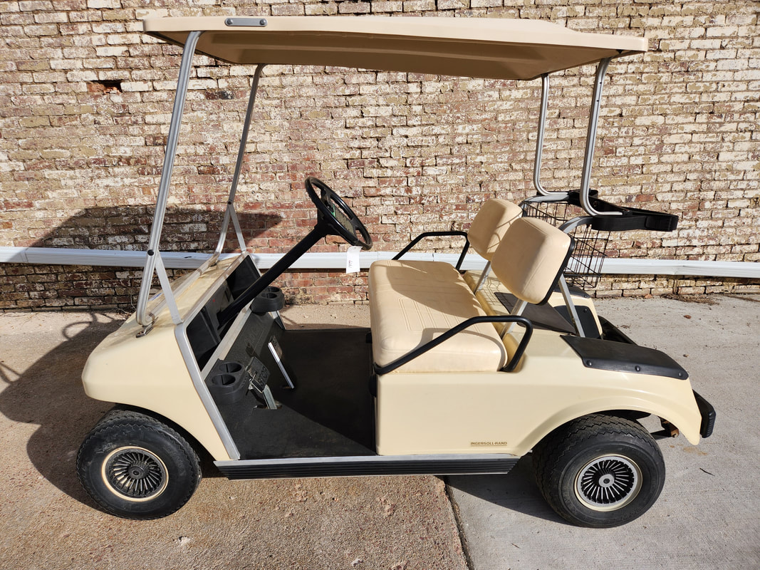 1999 Club Car DS, Gas, Beige, Beige Seats & Top, MR. Golf Car Inc. Springfield South Dakota